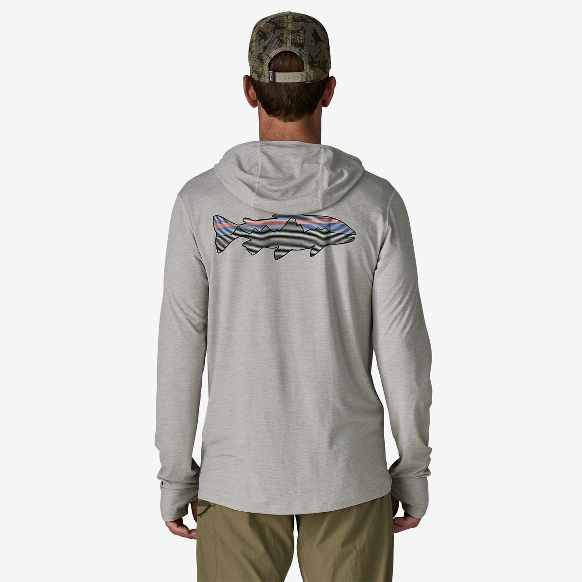 Men’s Capilene® Cool Sun Hoody - Fitz Roy Trout