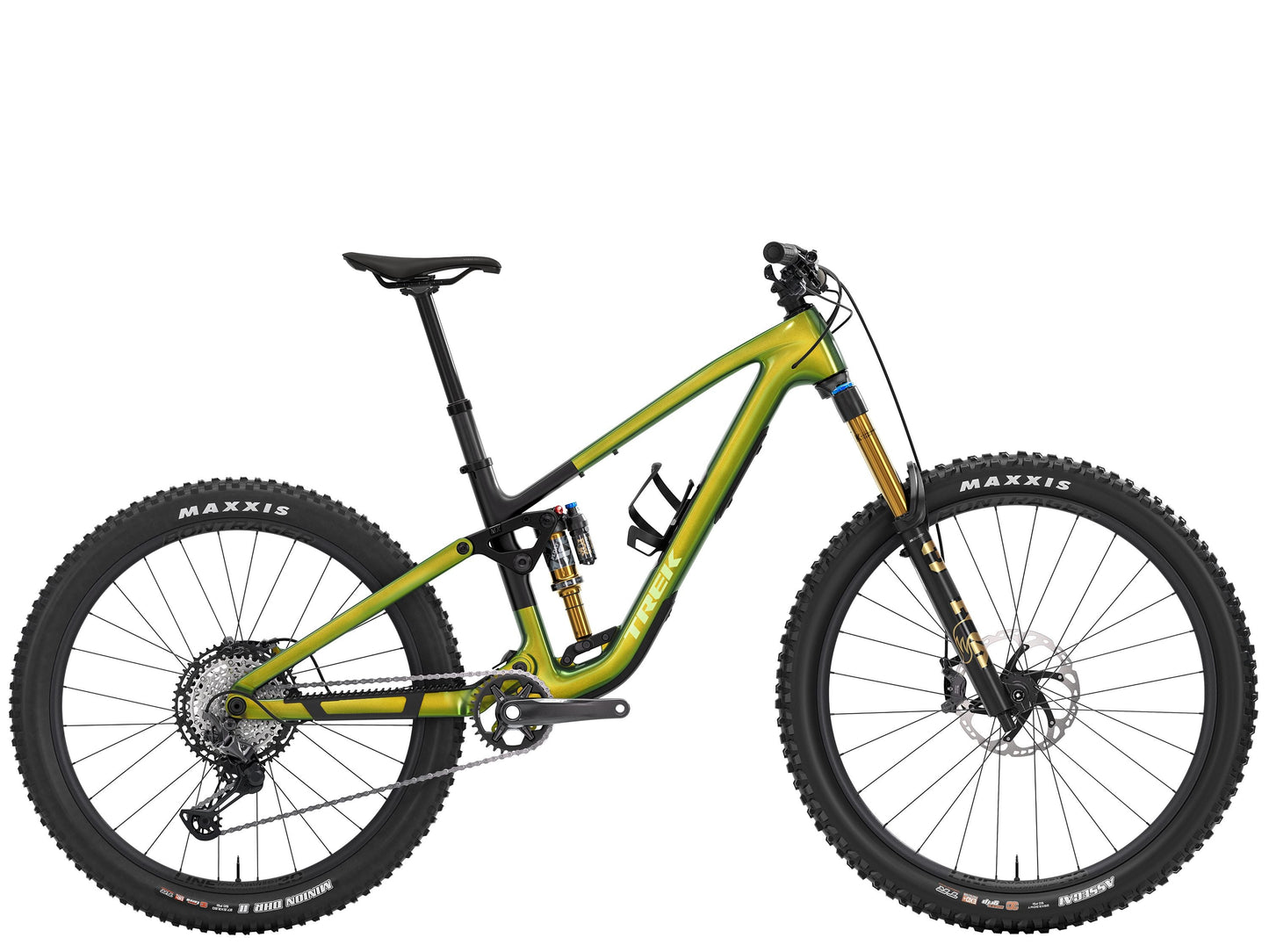 Fuel MX 9.8 XT M Gloss Chameleon Green /Matte Black