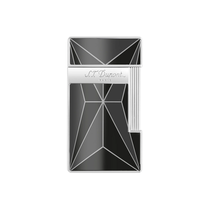 S.T. DUPONT Slimmy Chrome Fire X Black Lighter/Briquet 028070