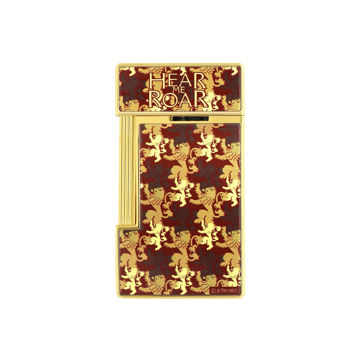 S.T. DUPONT Slimmy Lacquered Game of Thrones Burgundy Lighter/Briquet 028111