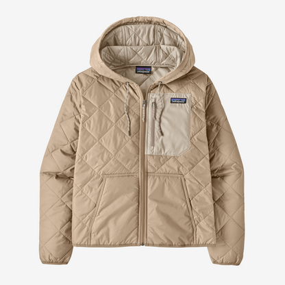 Women's Diamond Quilted Bomber Hoody