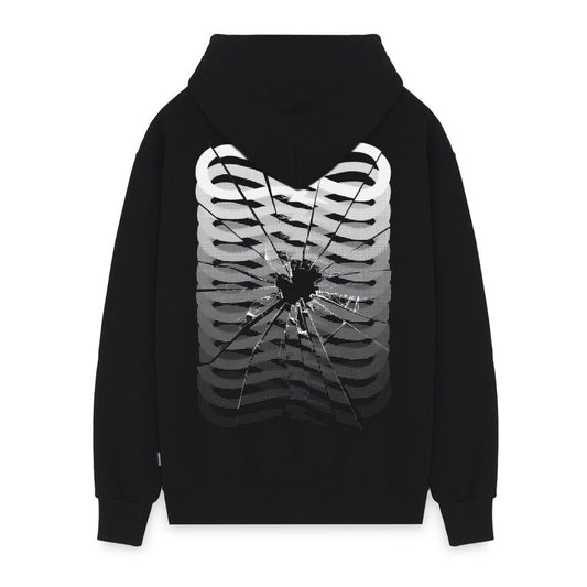 PROPAGANDA Ribs Glass Hoodie art. 25FWPRFE467 col. Black