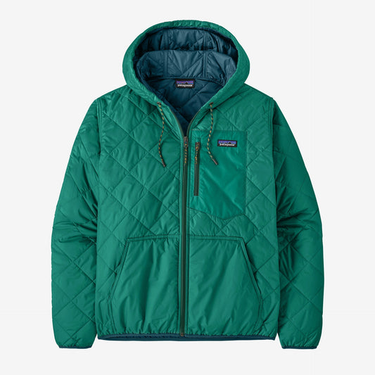 Men's Diamond Quilted Bomber Hoody