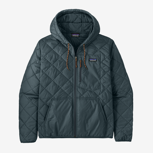 Men's Diamond Quilted Bomber Hoody