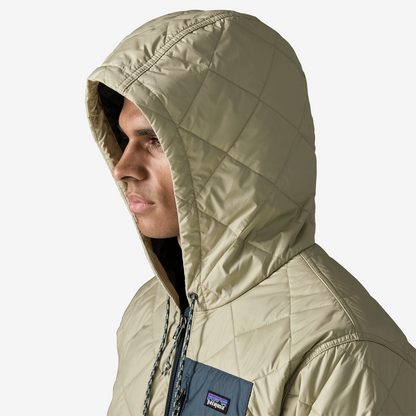 Men's Diamond Quilted Bomber Hoody