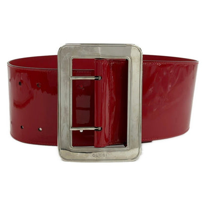 Gucci Belt 80 32 Red Leather