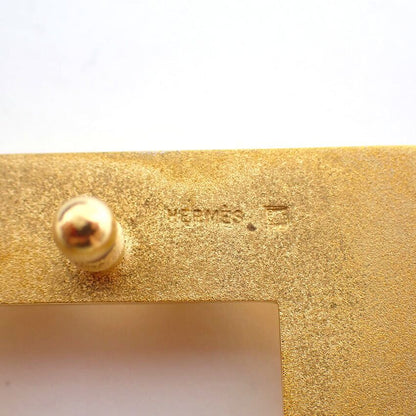 Hermes Belt Round Gold