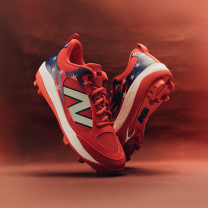 New Balance Boys' Fresh Foam 3000v7 Rubber Molded Baseball Cleats