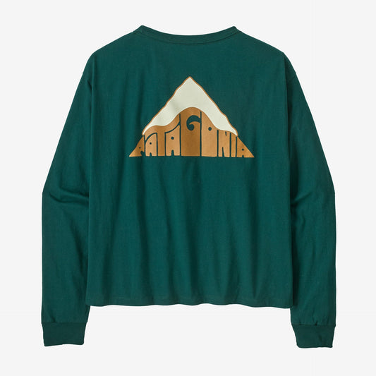 Women's Long-Sleeved Driftways Easy-Cut Organic T-Shirt