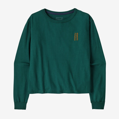 Women's Long-Sleeved Driftways Easy-Cut Organic T-Shirt