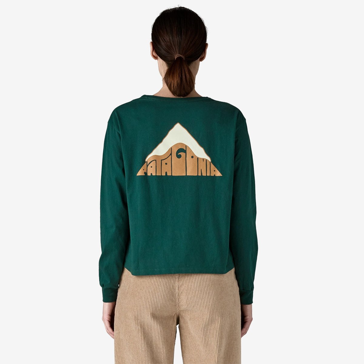 Women's Long-Sleeved Driftways Easy-Cut Organic T-Shirt
