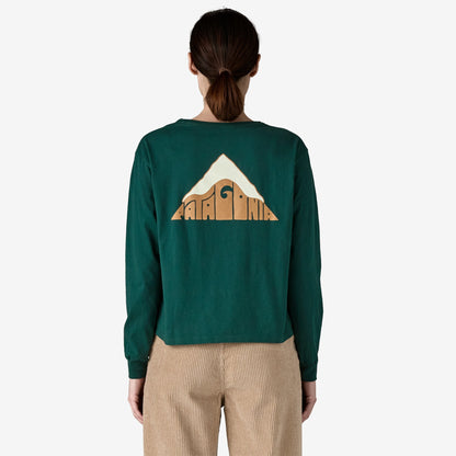 Women's Long-Sleeved Driftways Easy-Cut Organic T-Shirt