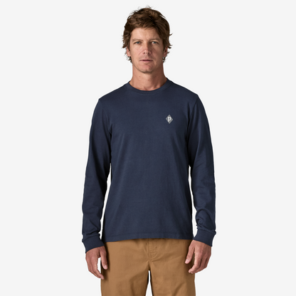 Men's Long-Sleeved Midweight Hut Tripper Skyline T-Shirt