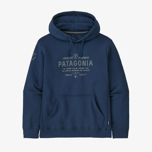 Patagonia Felpa con cappuccio Forge Mark Uprisal Hoody Lagom Blue Blu