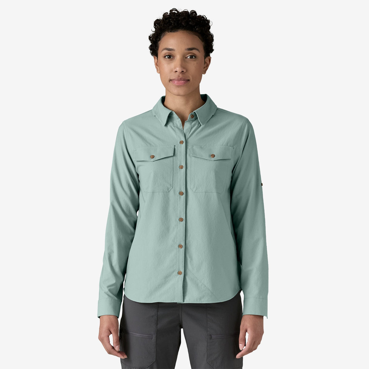 Women's Long-Sleeved Self-Guided Sun Shirt