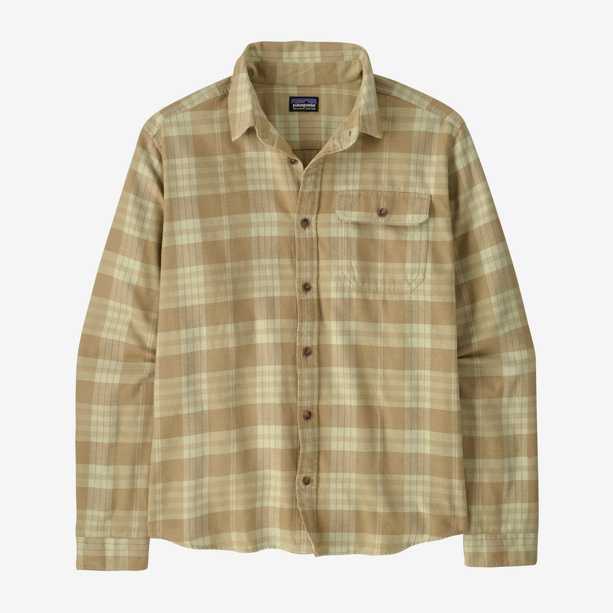 Men's Long-Sleeved Lightweight Fjord Flannel Shirt