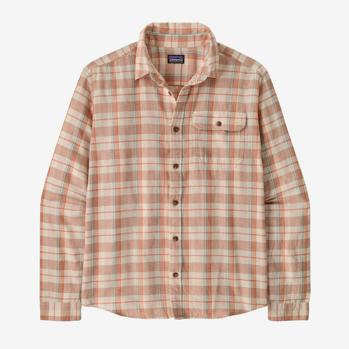Men's Long-Sleeved Lightweight Fjord Flannel Shirt