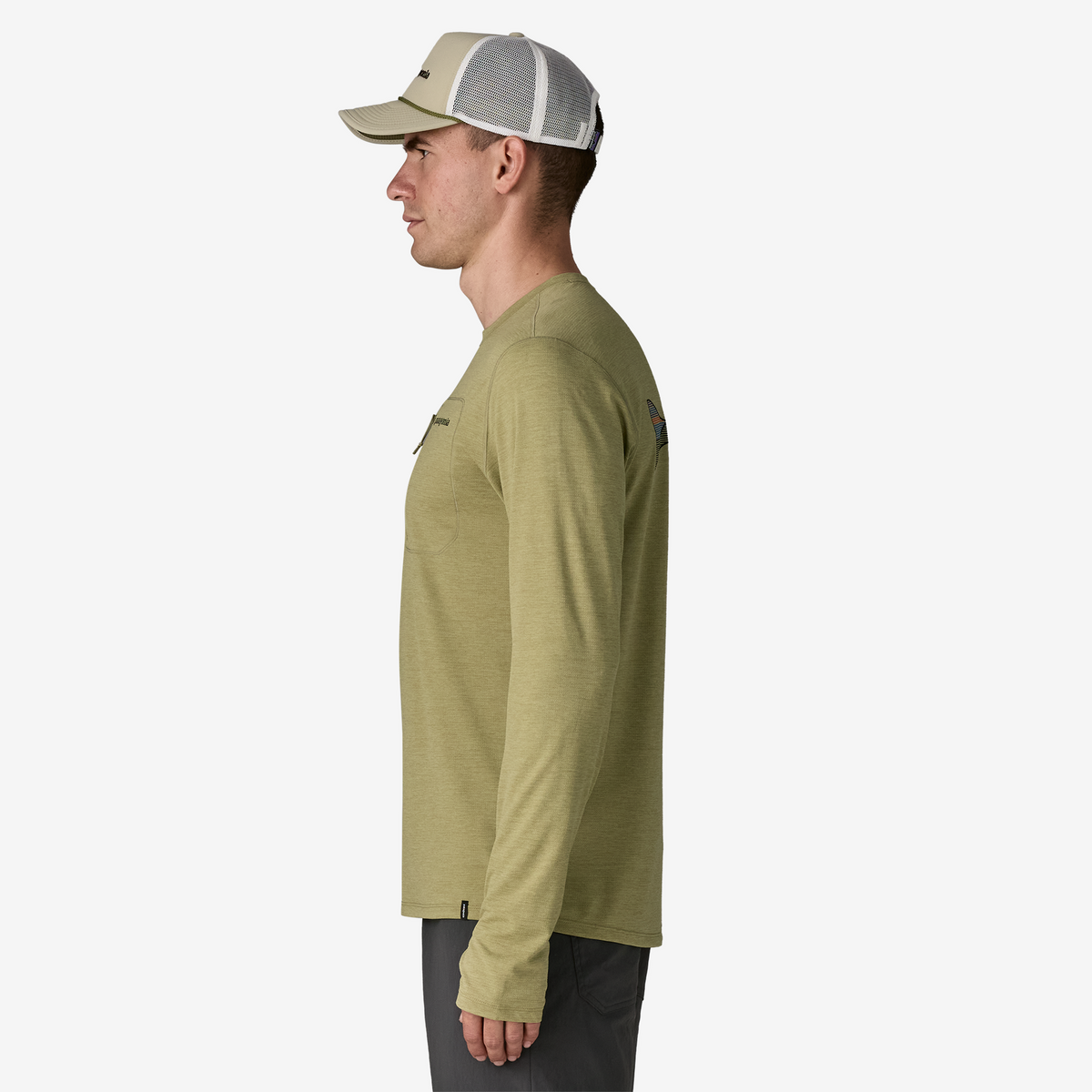 Men’s Long-Sleeved Capilene® Cool Sun Shirt - Fitz Roy Trout