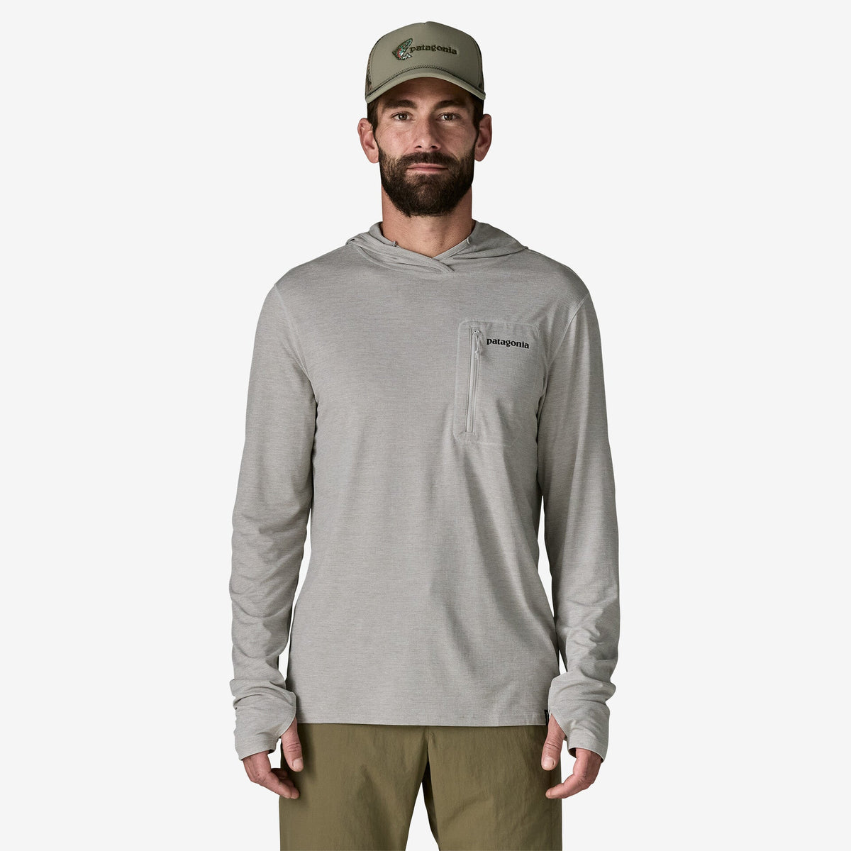 Men’s Capilene® Cool Sun Hoody - Fitz Roy Trout