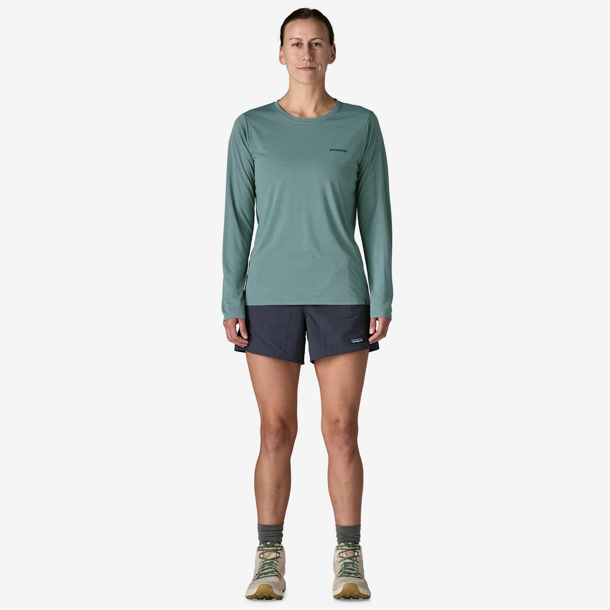 Women’s Long-Sleeved Capilene® Cool Daily Shirt - Boardshort Logo