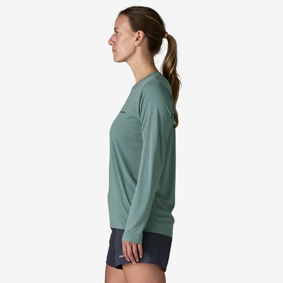 Women’s Long-Sleeved Capilene® Cool Daily Shirt - Boardshort Logo
