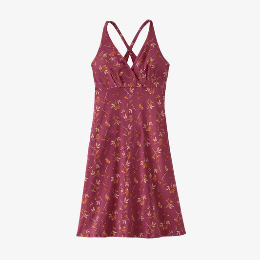 Patagonia Women's Amber Dawn Dress Vestito in cotone donna Star Pink floreale