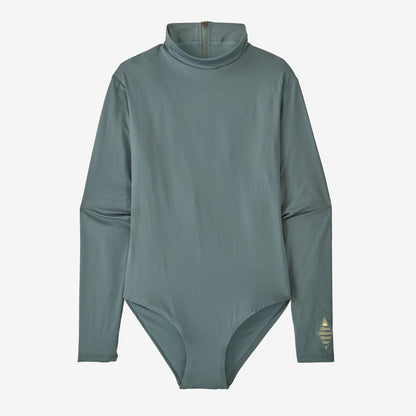 Women's Long-Sleeved Swell Seeker One-Piece Swimsuit