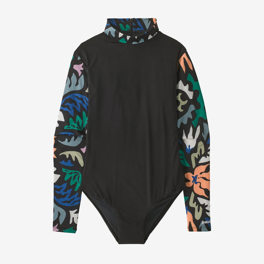 Women's Long-Sleeved Swell Seeker One-Piece Swimsuit