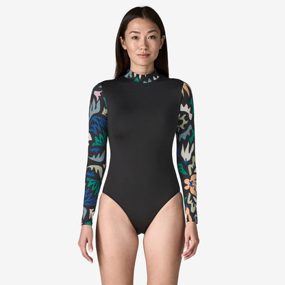 Women's Long-Sleeved Swell Seeker One-Piece Swimsuit