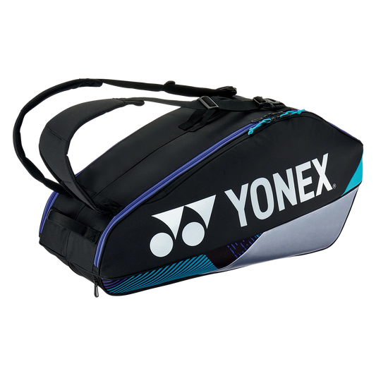 Yonex Pro Racquet Bag (6 PCS) [Black/Silver]