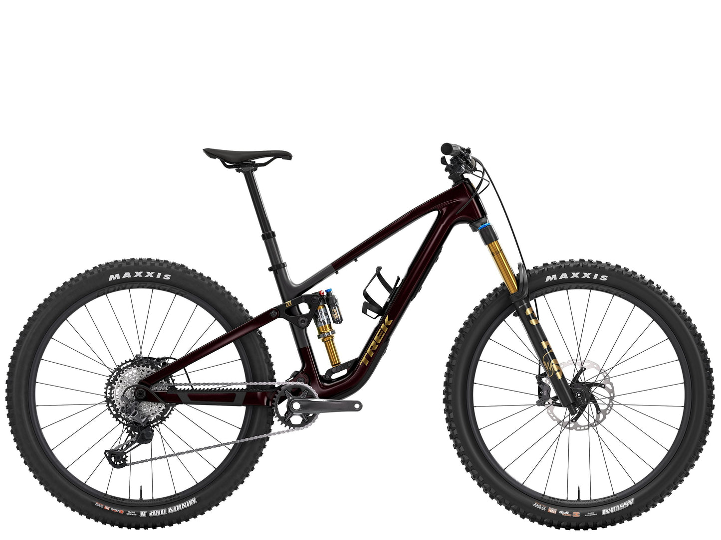 Fuel EX 9.8 XT L Gloss Dark Carmine/Matte Trek Black