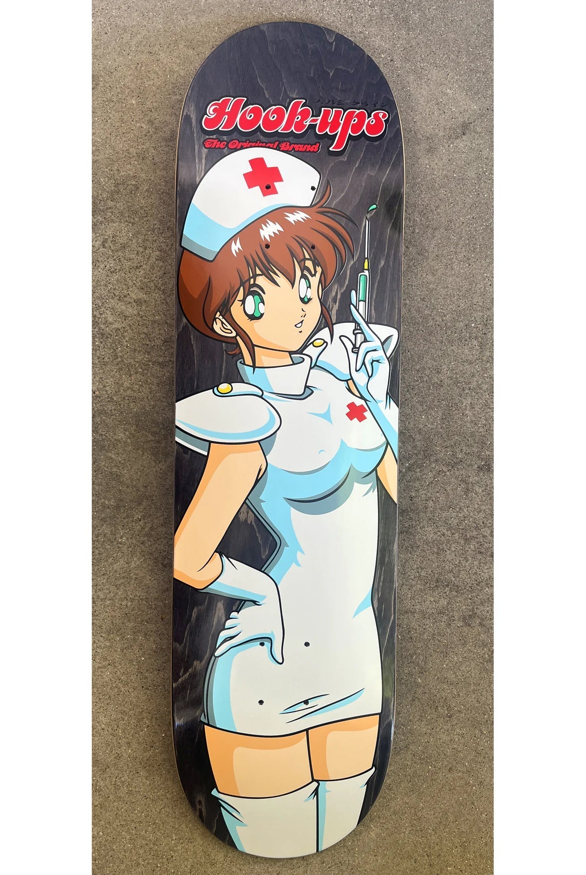 Hook Ups Skateboard Deck OG Nurse Girl Natsume (Assorted) 8.25" x 32"