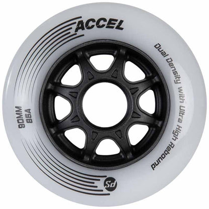 Powerslide ACCEL 90mm/85A Wheels (Pack of 8)