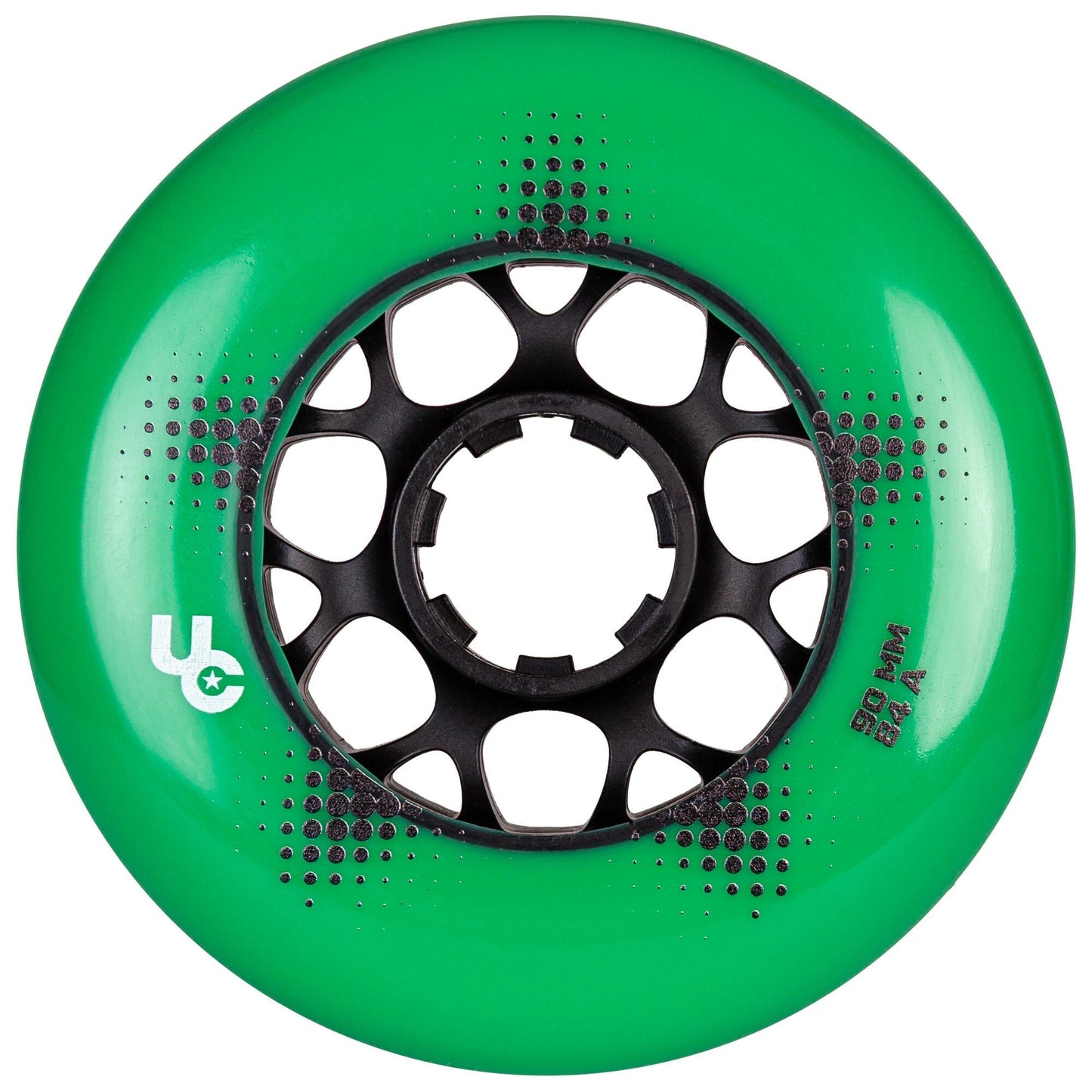 Undercover Team Pro Green 90mm/84A Wheels (Pack of 4)