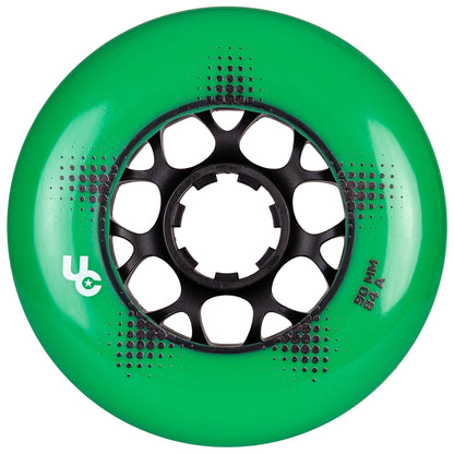 Undercover Team Pro Green 90mm/84A Wheels (Pack of 4)