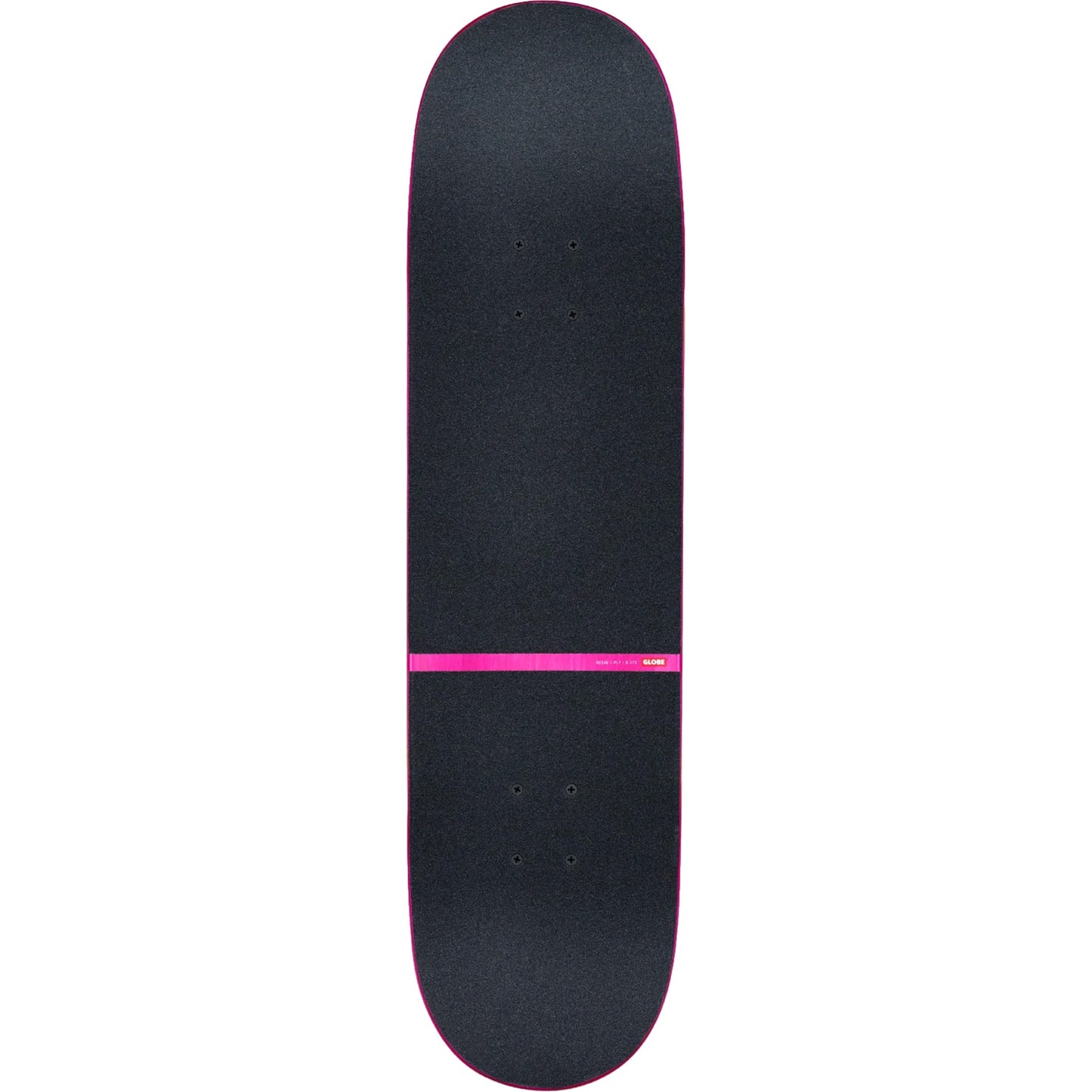 Globe G1 Where To Next Skateboard Complete Black Maple Recon 8.375"